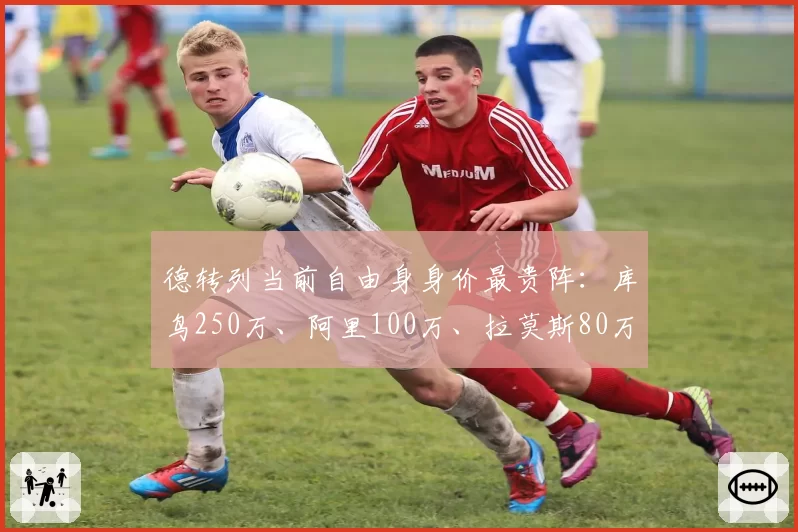 德转列当前自由身身价最贵阵:库鸟250万、阿里100万、拉莫斯80万